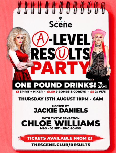 A-Level Results Party!