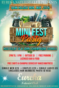 Bank Holiday Mini Fest Party