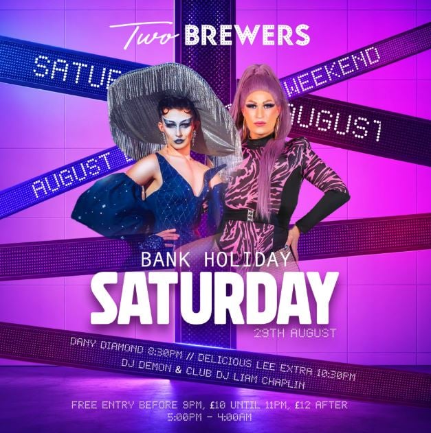 Bank Holiday Saturday Night