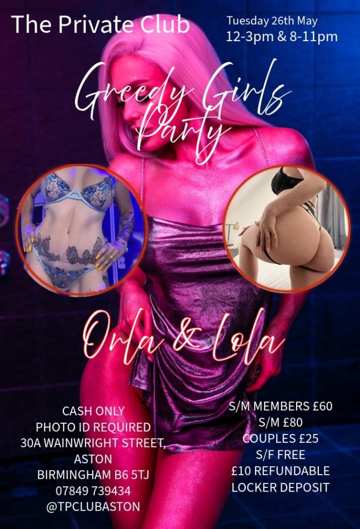 Greedy Girls Party