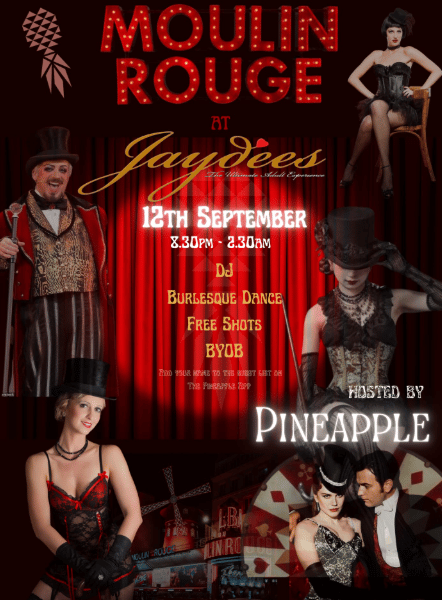 Pineapple App Present Moulin Rouge