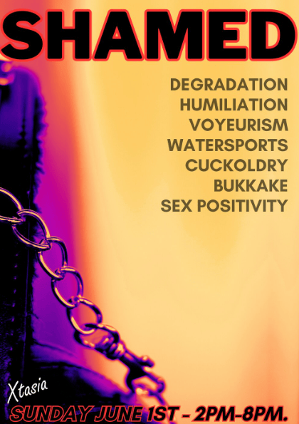 SHAMED at Xtasia: A sex positive kink event