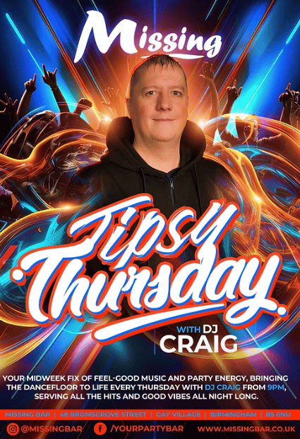 Tipsy Thursday with DJ Craig