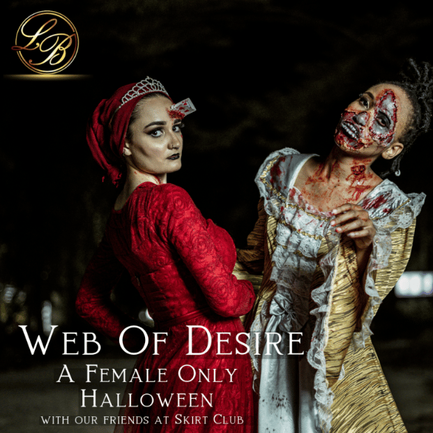 WEB OF DESIRE – HALLOWEEN PARTY