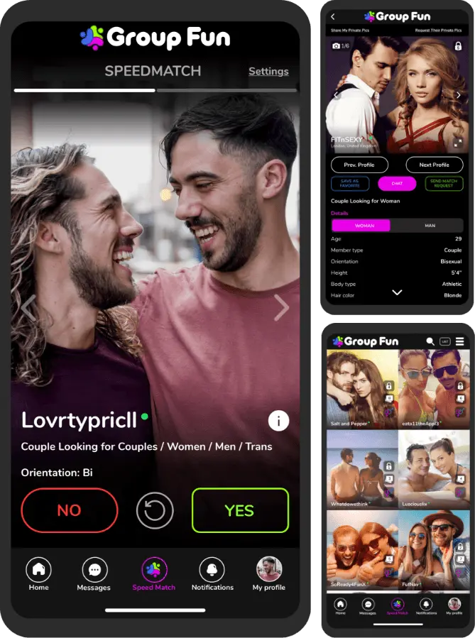 GroupFun mobile app